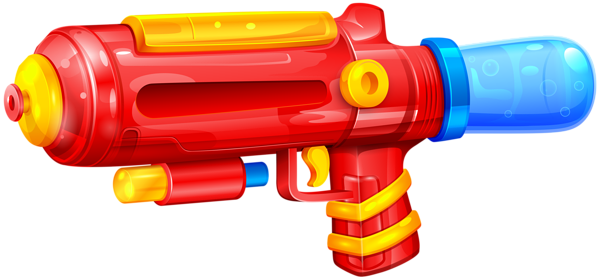 Water Gun PNG Clip Art Image | Gallery Yopriceville - High-Quality Free ...