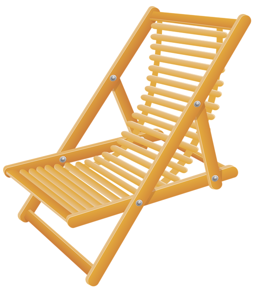 Wooden Beach Chair Transparent PNG Clip Art Image Gallery