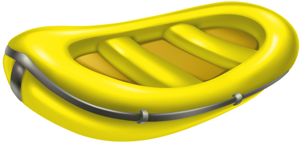 This png image - Yellow Rubber Boat PNG Clip Art Image, is available for free download