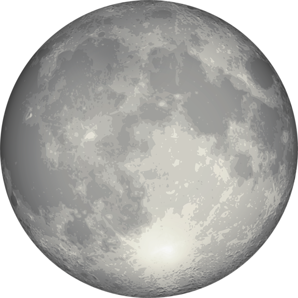This png image - Realistic Moon PNG Clipart, is available for free download