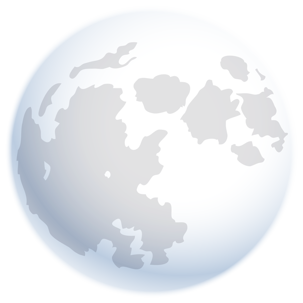 This png image - Realistic Moon PNG Clipart Image, is available for free download