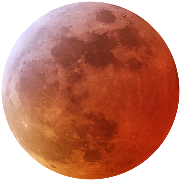 Red Moon PNG Clip Art Image | Gallery Yopriceville - High-Quality