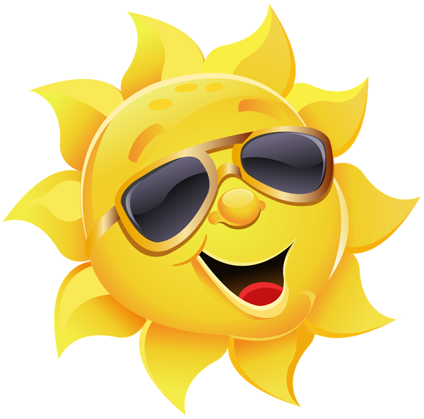 This png image - Sun with Sunglasses PNG Clipart Image, is available for free download