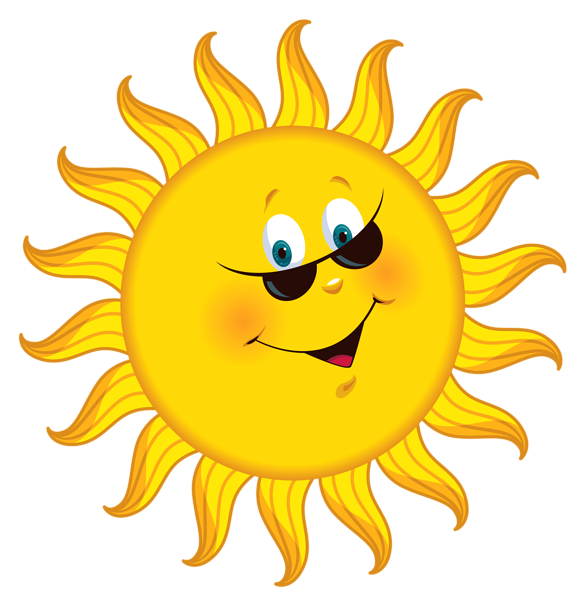 transparent cartoon sun png