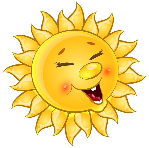This png image - Transparent Cute Sun Cartoon PNG Clipart Picture, is available for free download