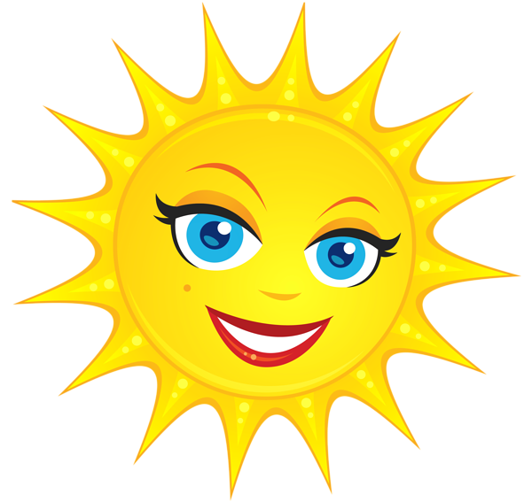 This png image - Transparent Cute Sun PNG Clipart Picture, is available for free download