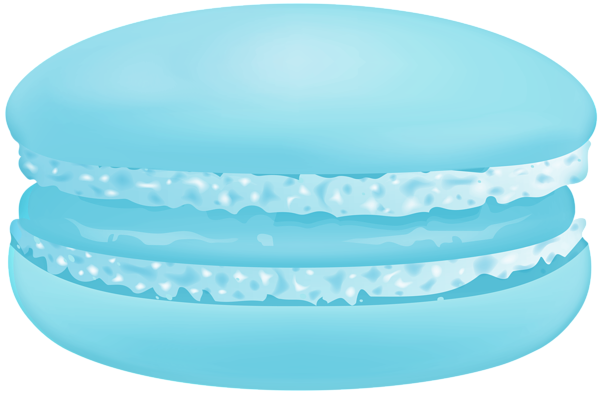 This png image - Blue French Macaron PNG Clipart, is available for free download