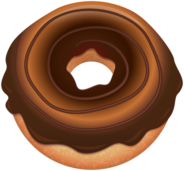 This png image - Chocolate Donut PNG Clip Art Image, is available for free download