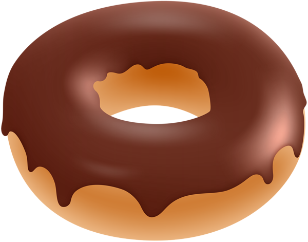 This png image - Chocolate Donut PNG Clipart, is available for free download