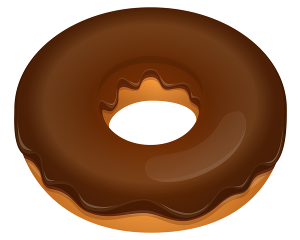 This png image - Chocolate Donut PNG Clipart Picture, is available for free download
