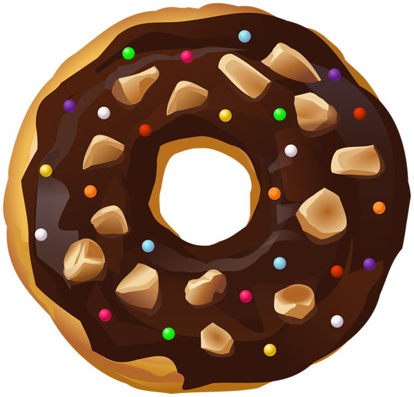 This png image - Chocolate Donut Transparent PNG Clip Art Image, is available for free download