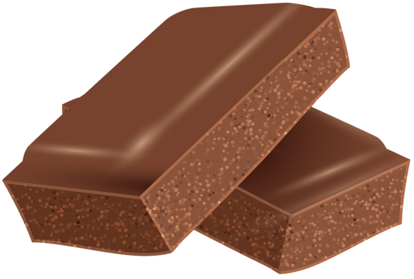 This png image - Chocolate Pieces Transparent PNG Clip Art Image, is available for free download