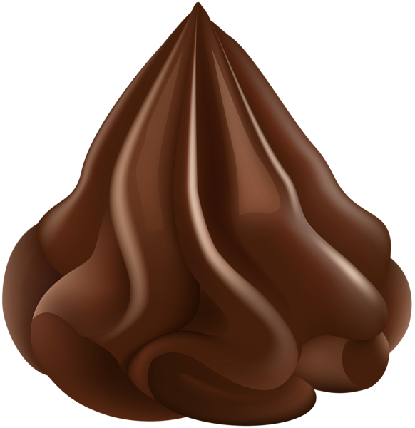This png image - Chocolate Top Cream PNG Clip Art Image, is available for free download