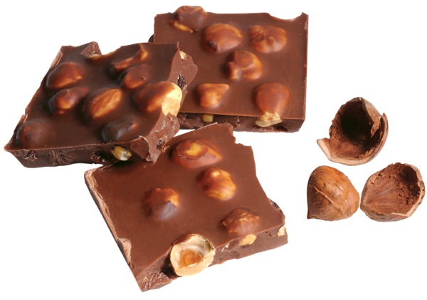 This png image - Chocolate with Hazelnuts PNG Picture, is available for free download