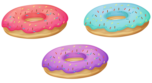 This png image - Donuts PNG Clipart Image, is available for free download