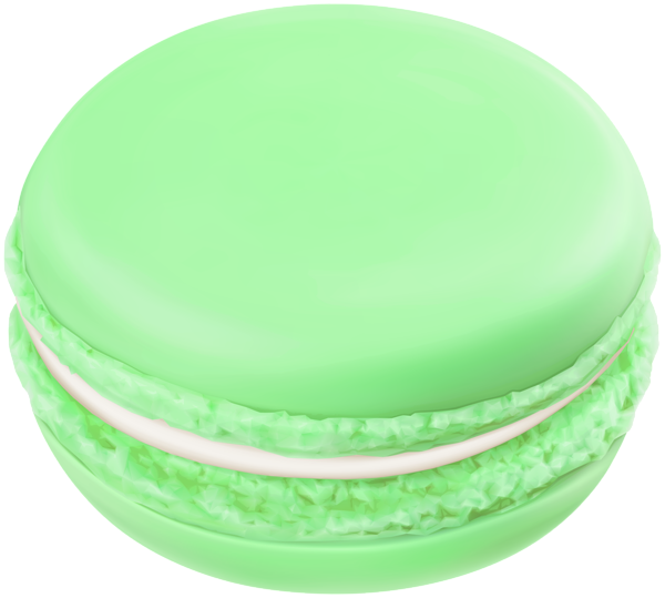 This png image - French Macaron Green PNG Clipart, is available for free download