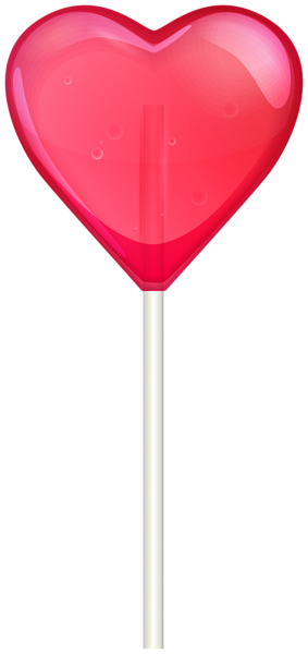 This png image - Heart Lollipop PNG Clip Art, is available for free download