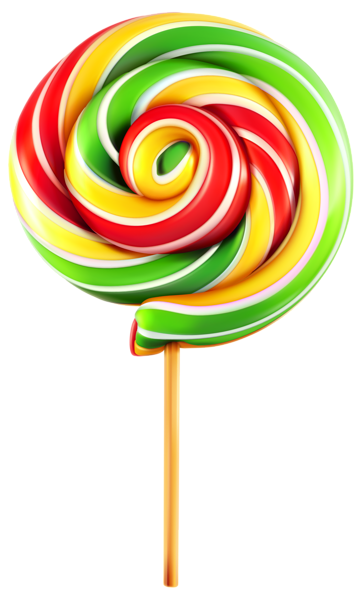 This png image - Multicolor Lollipop PNG Clipart Image, is available for free download