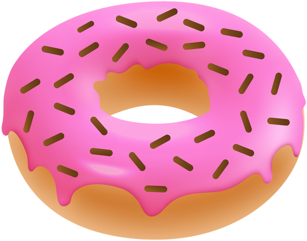 This png image - Pink Cream Donut PNG Clipart, is available for free download