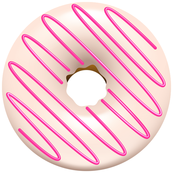 This png image - White Donut PNG Transparent Clip Art Image, is available for free download
