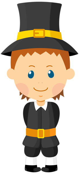 This png image - Boy Pilgrim PNG Clipart Image, is available for free download