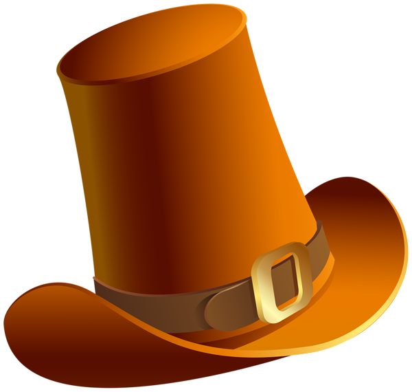 This png image - Brown Pilgrim Hat Transparent PNG Image, is available for free download