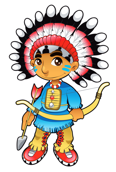 This png image - Cute Native Boy Clipart, is available for free download