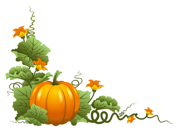 This png image - Pumpkin Decor PNG Clipart, is available for free download