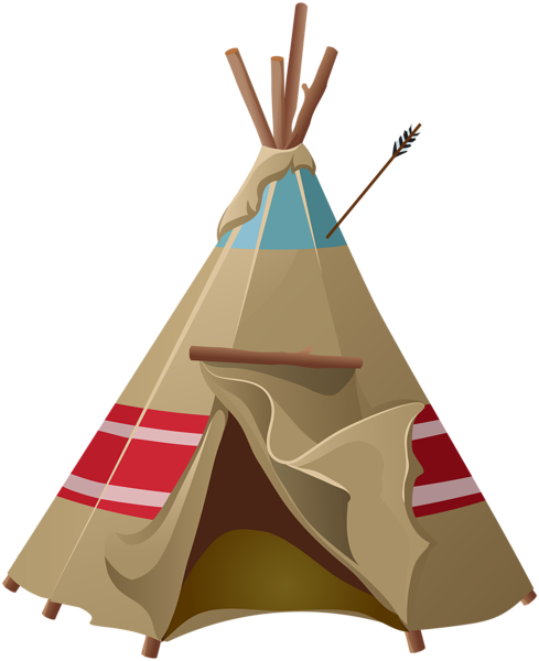 This png image - Tipi Tent PNG Clip Art Image, is available for free download
