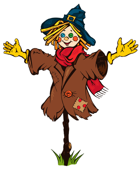 This png image - Transparent Scarecrow PNG Clipart Picture, is available for free download