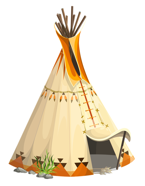 This png image - Transparent Tipi Tent PNG Clipart Picture, is available for free download