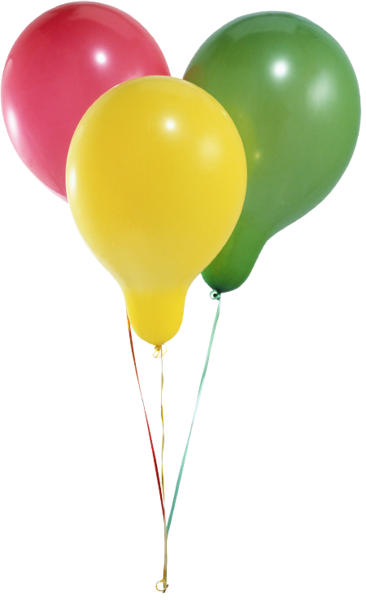 This png image - Three Balloons Clipart, is available for free download