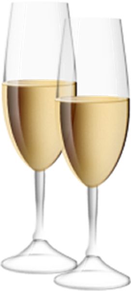 This png image - Transparent Champagne Flutes Clipart, is available for free download