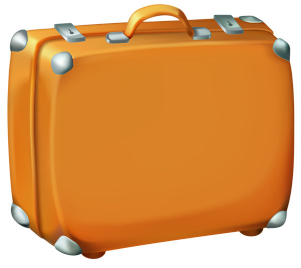 This png image - Brown Suitcase Clipart Image, is available for free download