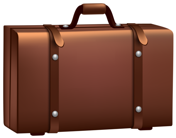 This png image - Brown Suitcase PNG Clip Art Image, is available for free download