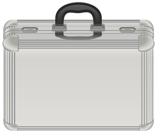 This png image - Silver Case Transparent PNG Clip Art Image, is available for free download