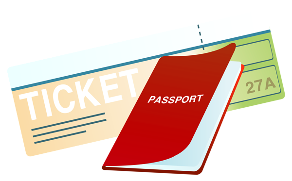 This png image - Ticket and Passport PNG Clipart Image, is available for free download