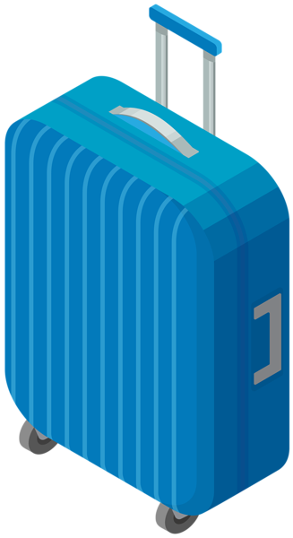 This png image - Trolley Bag Transparent Clip Art Image, is available for free download