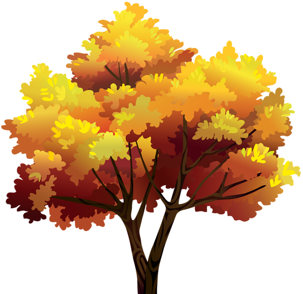 This png image - Autumn Tree Decorative Transparent Image, is available for free download