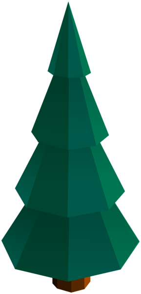 This png image - Deco Pine Tree PNG Clip Art Image, is available for free download
