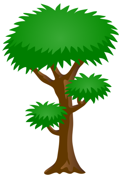 This png image - Green Tree PNG Clip Art Image, is available for free download