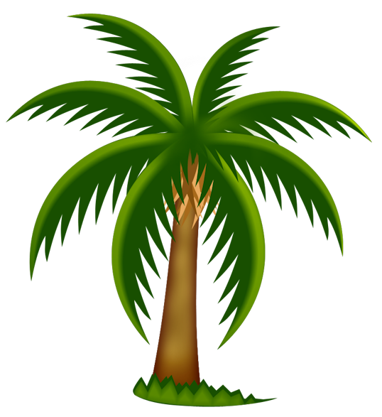This png image - Painted Palm Tree PNG Clipart, is available for free download