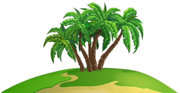 This png image - Palm Island PNG Clip Art Image, is available for free download