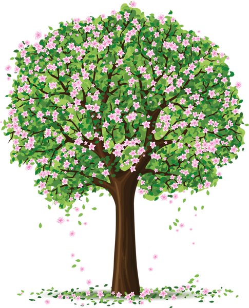 This png image - Spring Tree PNG Art Picture, is available for free download