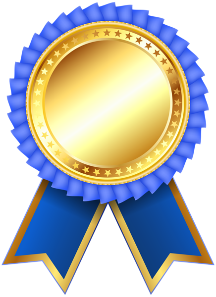 This png image - Blue Award Rosette PNG Clipar Image, is available for free download