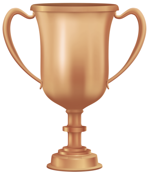 This png image - Bronze Trophy Cup Award PNG Transparent Clipart, is available for free download