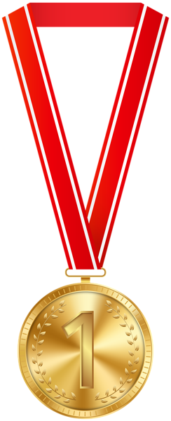 This png image - Golden Medal PNG Clip Art Image, is available for free download