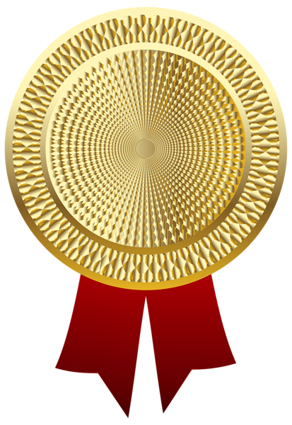This png image - Golden Medal PNG Clipart Image, is available for free download