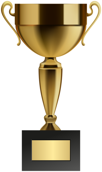 This png image - Golden Trophy PNG Clipart, is available for free download