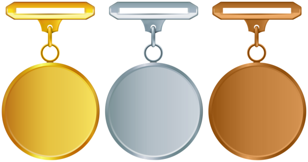 This png image - Medal Set Template PNG Clipart, is available for free download